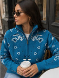 Bandana Girl Zip-Up Jacket