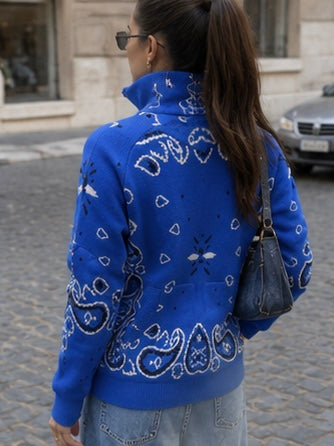 Bandana Girl Zip-Up Jacket