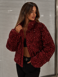 Cherry Bomb Sequin Jacket