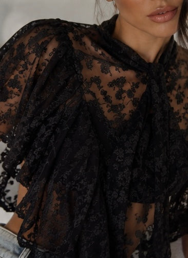 Love Me Later Lace Blouse